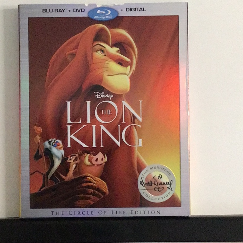 Disney The Lion King Blu-ray DVD Digital